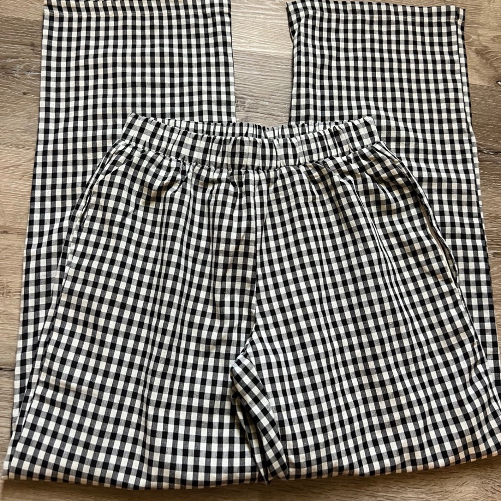 Gingham pants